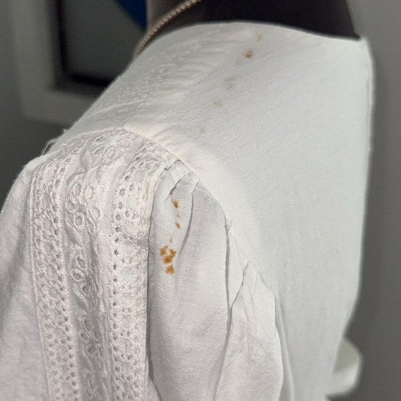 Sing & Smile Vintage 100% Cotton Maxi Dress SZ Medium - Picture 8 of 15